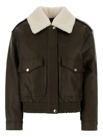 Michael Michael Kors Jack met lammy kraag - Bruin