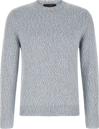Zanone Light Blue Knitted Sweater