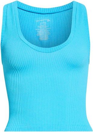 Free People Clean Slate Crop Tank in Tropical Blue at Nordstrom, Size X-Small