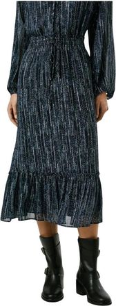 Pepe Jeans London Michelle Skirt - Dames - Midirokken - Groen - L - Rokken