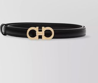 Ferragamo gancini buckle leather belt