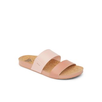 Reef Sandale REEF CUSHION VISTA, Damen, Gr. 38,5, rosa (cameo rose duo), Synthetik, Schuhe Sandale