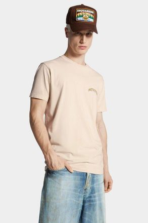 Dsquared2 Mens Cool Fit Tee - Nude Cotton - Size X-Large
