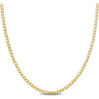 Delmar Curb Chain Necklace in Gold at Nordstrom Rack