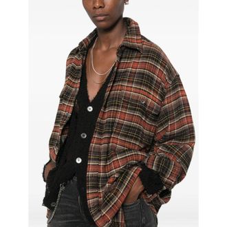 R13 Brogr Shirt - Black
