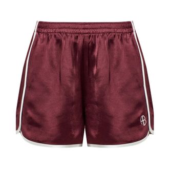 Anine Bing Mujer, Pantalones cortos, Rojo, Talla: XS