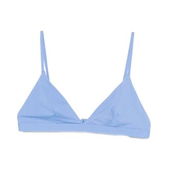 Polo Ralph Lauren Bikinis, female, Blue, Size: L Triangle Bikini Top