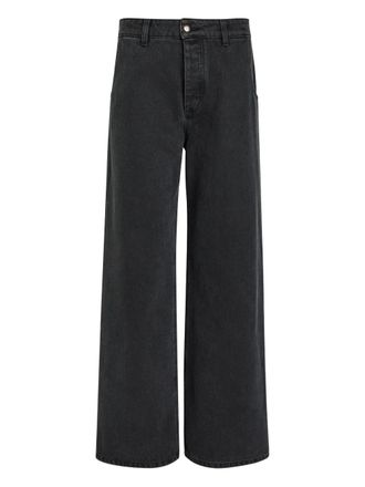 Liberowe Alba wide-leg jeans - women - Cotton - S - Black