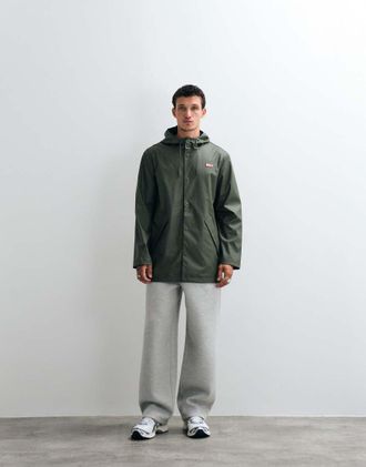 Hunter unisex giacca impermeabile verde oliva