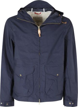 Manifattura Ceccarelli Blazerjas met Capuchon - Heren - Zomerjassen - Blauw - 4XS - Jassen