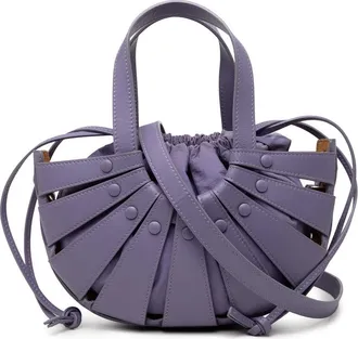 Bottega Veneta Pre-owned Bottega Veneta Small Calfskin Shell Bag Ladies 3U5FPW41XQ5MAMRU