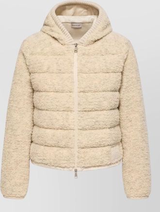 Moncler padded teddy jacket