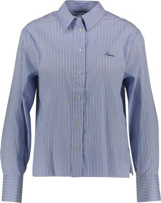 Emily van den Bergh Overhemden, Dames, Blauw, L, Shirts