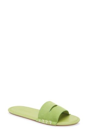 J.W.Anderson Loafer Slide Sandal in Lime Green 524 at Nordstrom, Size 8.5Us