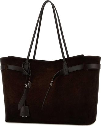 Balenciaga Womens Tote Brown Domesticated Calf