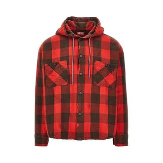 Diesel S-Drum cotton shirt Man 48