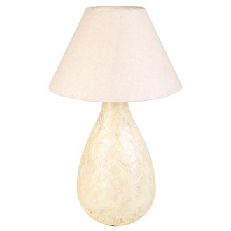 Wanderlust Deco Wanderlust Deco - L&aacute;mpara De Mesa De Metal Color Crema 33x33x60