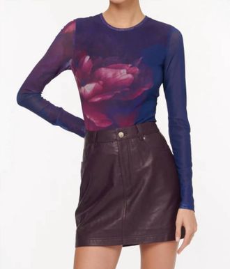 Cami NYC Brooks Bodysuit In Macro Floral