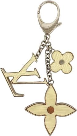 Louis Vuitton Pre-owned Accessories, female, White, Size: ONE SIZE Pre-owned Vintage Keyring