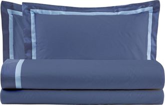 Biancoperla WILLIAM Double bed set Avalanche/Crevasse