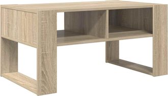 vidaXL Mesa De Caf&eacute; Roble Sonoma 92 X 53 X 45 Cm Madera De Ingenier&iacute;a Vidaxl