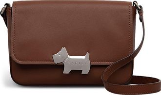 Radley London Percy Grove Medium Flapover Crossbody Bag in Cherrywood at Nordstrom Rack