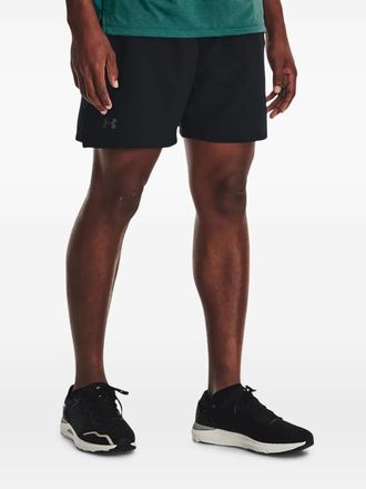 Under Armour logo-print performance shorts - unisex - Polyester/Elastane - M - Black
