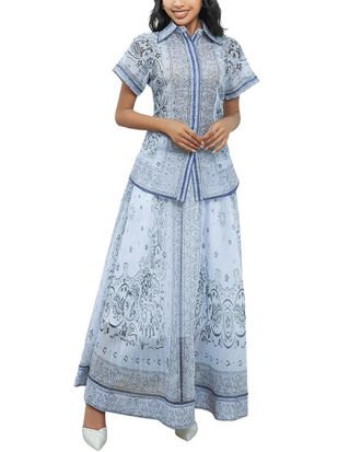 Kaimilan Blouse & Skirt Set