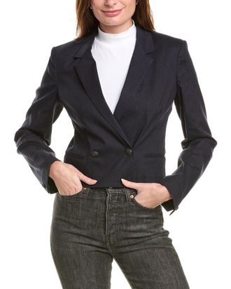 Rag & Bone Rag & Bone Josie Linen-Blend Blazer