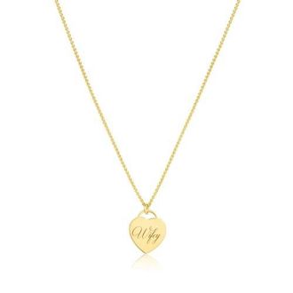 Set & Stones Wifey Alice Necklace in Gold at Nordstrom