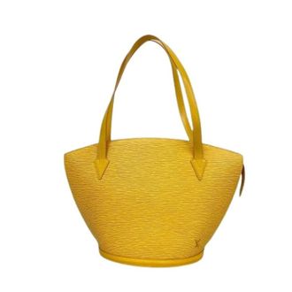 Louis Vuitton Pre-owned Bucket Bags, female, Yellow, Size: ONE SIZE Pre-owned Saint Jacques Shopping Tote