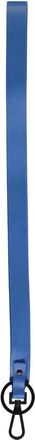 Bottega Veneta Geperforeerde leren sleutelhanger - Heren - Sleutelhangers & Tashangers - Blauw - ONE Size - Leer - Accessoires