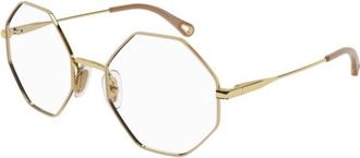 Chlo&eacute; Rond optisch montuur - unisex - Brillen - Geel - 53 MM - Accessoires