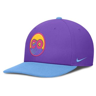 Nike Colorado Rockies City Connect Pro Nike Mens Dri-FIT MLB Adjustable Hat in Purple | NB090DHXDNV-N2E