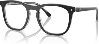 Ray-Ban Demo Square Unisex Eyeglasses RX2210V 8367 53