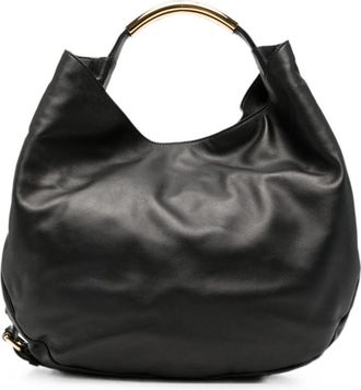 Moschino Slouchy Shoulder Bag - Black