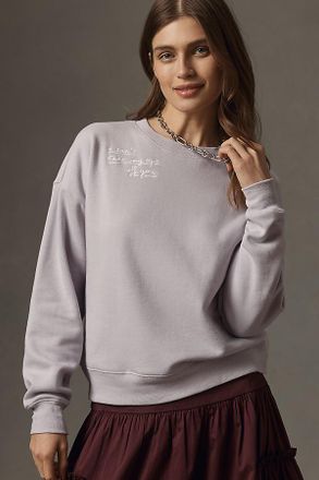 Maeve x Laetitia Rouget Embroidered Sweatshirt