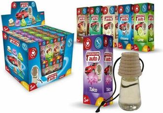 Trade Shop Trade Shop - Set 48pz Boccetta Profumatore Profumo Deodorante Auto 5ml Varie Fragranze 596125