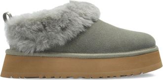 UGG 45mm Tazzelle platform boots - women - Sheepskin/Suede/Polyethylene vinyl acetate (PEVA) - 12 - Green