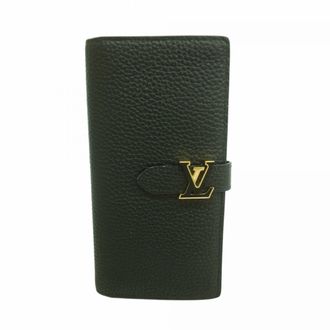 Louis Vuitton Noir Long Wallet (Bi-Fold) (Pre-Owned)