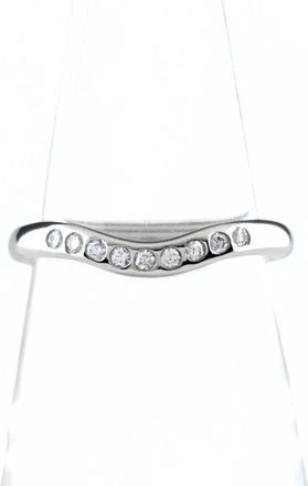 Tiffany & Co. Silver Platinum 950 Band Ring (Pre-Owned)