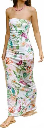 PQ Swim Sophia Tube Dress In Paradise Bloom