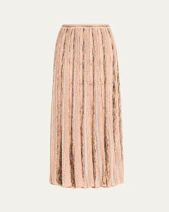 Ulla Johnson Clio Knit Midi Skirt