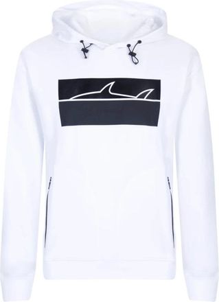 Paul & Shark Hoodies & sweatvesten, Heren, Wit, XL, Katoen, Hooded Sweatshirt