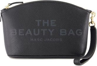 Marc Jacobs Womens The Beauty Pouch Mini Black Cowhide