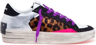 Crime London Schoenen, Dames, Veelkleurig, 37 EU, Leer, Skate Deluxe