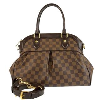 Louis Vuitton Pre-owned Handbags, female, Brown, Size: ONE SIZE Pre-owned Trevi PM Handbag