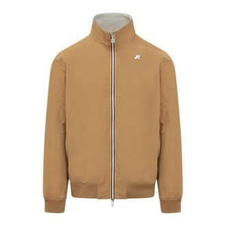 K-Way Arsene Cotton Double - Heren - Zomerjassen - Bruin - L - Katoen - Jassen