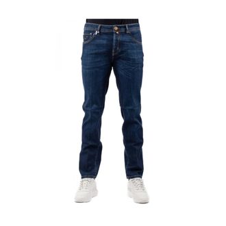 Jacob Cohen Slim Fit Jeans, male, Blue, W35, Mens Jeans