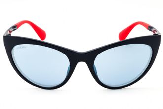 Max & Co. MO0037 Cat-Eye Sunglasses - Black